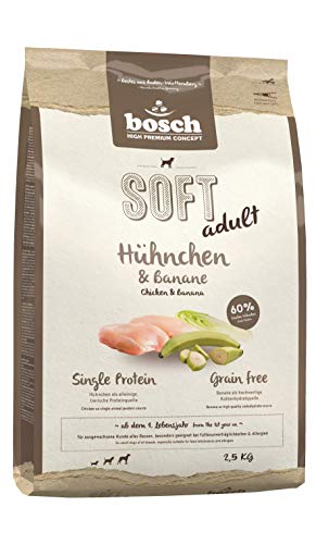 bosch HPC SOFT Pollo y Plátano | Alimento semi-húmedo para...